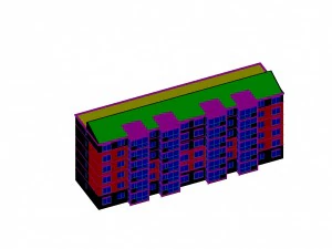 urban planning - commercial buildings 79 3D Model