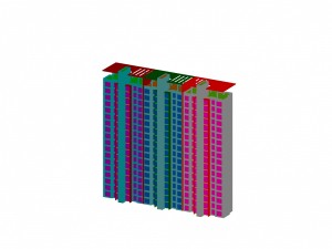 urban planning - commercial buildings 80 3D 모델
