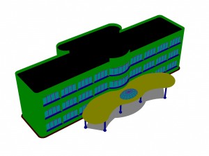 urban planning - commercial buildings 83 3D Modell