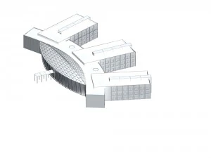 urban planning - commercial buildings 84 3D Model