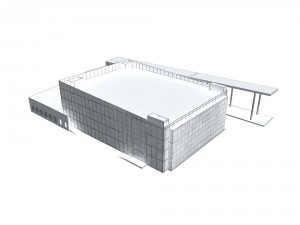 urban planning - commercial buildings 86 3Dモデル