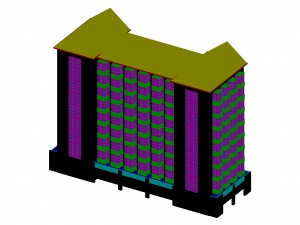urban planning - commercial buildings 87 3D 모델