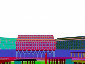 urban planning - commercial buildings 89 3D Model