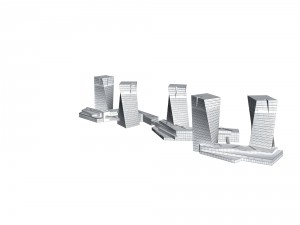 urban planning - commercial buildings 95 Modelo 3D