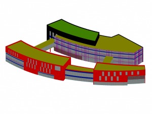 urban planning - commercial buildings 110 Modèle 3D