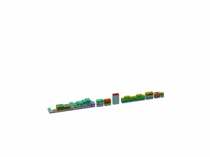 urban planning - commercial buildings 116 Modelo 3D