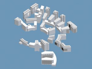 urban planning - commercial buildings 117 3D Model