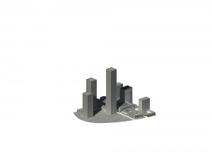urban planning - commercial buildings 119 3D 모델