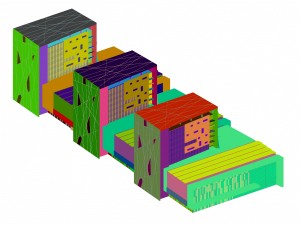 urban planning - commercial buildings 124 3D Model