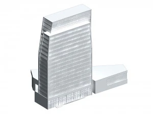 urban planning - commercial buildings 125 3D Model