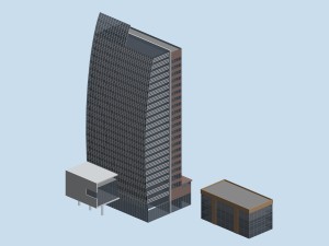 urban planning - commercial buildings 126 3D-Modell