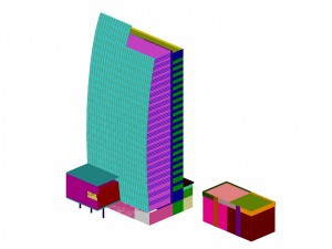 urban planning - commercial buildings 126 3D Model