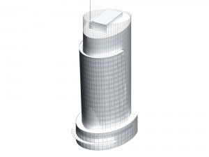 urban planning - commercial buildings 129 3D Модель
