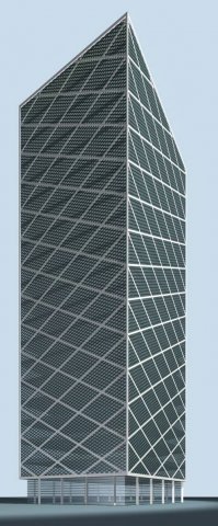 urban planning - commercial buildings 137 3D Model .c4d .max .obj .3ds .fbx .stl .blend 