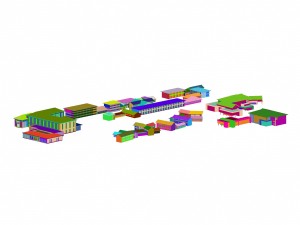urban planning - commercial buildings 138 3D मॉडल