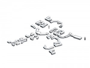 urban planning - commercial buildings 142 3D मॉडल