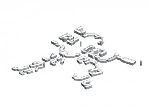 urban planning - commercial buildings 142 3D Model