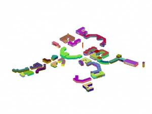 urban planning - commercial buildings 142 3D Model