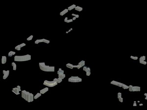 urban planning - commercial buildings 144 3D Model