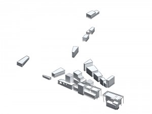 urban planning - commercial buildings 152 Modèle 3D