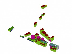 urban planning - commercial buildings 152 Modèle 3D