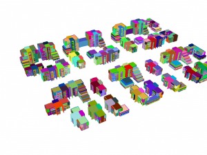 urban planning - commercial buildings 154 3D Model