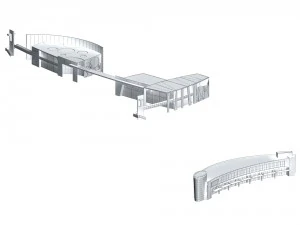 urban planning - commercial buildings 157 3D Model