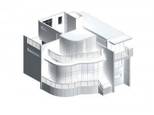 urban planning - commercial buildings 160 3D Модель
