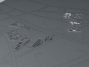 urban planning - commercial buildings 161 3D-Modell