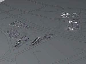 urban planning - commercial buildings 161 3D Model