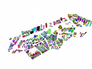 urban planning - commercial buildings 163 Model 3D