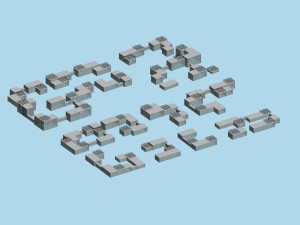 urban planning - commercial buildings 165 3D Model