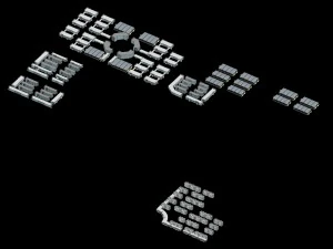 都市計画 - 商業ビル 166 3Dモデル