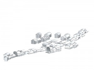 urban planning - commercial buildings 168 3D 模型