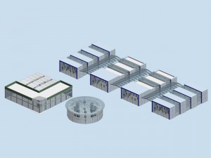 urban planning - commercial buildings 169 Modèle 3D