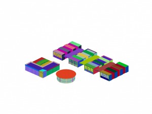 urban planning - commercial buildings 169 3D 模型