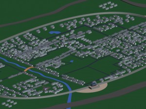 urban planning - commercial buildings 173 3D 모델