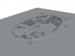 urban planning - commercial buildings 173 3D Model