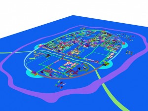 urban planning - commercial buildings 173 3D मॉडल