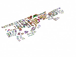 urban planning - commercial buildings 174 Modèle 3D