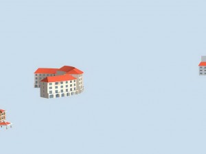urban planning - commercial buildings 181 3D Model
