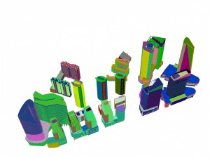 urban planning - commercial buildings 187 3D 模型
