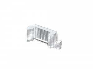 urban planning - commercial buildings 194 3D Model
