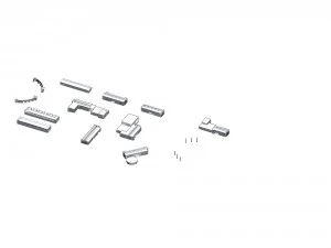 urban planning - commercial buildings 195 3D Model