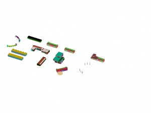 urban planning - commercial buildings 195 Modèle 3D