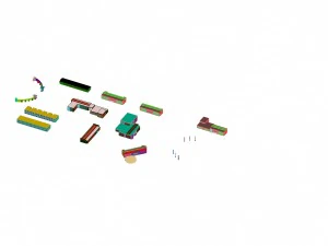 urban planning - commercial buildings 195 3D Model