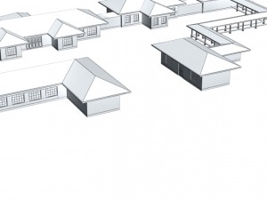 urban planning - commercial buildings 196 Modelo 3D