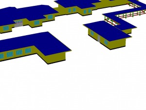 urban planning - commercial buildings 196 Modelo 3D
