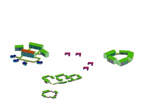 urban planning - commercial buildings 197 3D Model