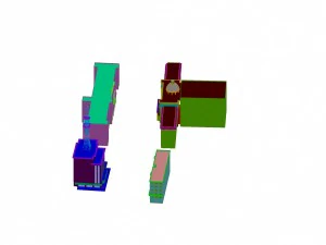 urban planning - commercial buildings 198 3D Model